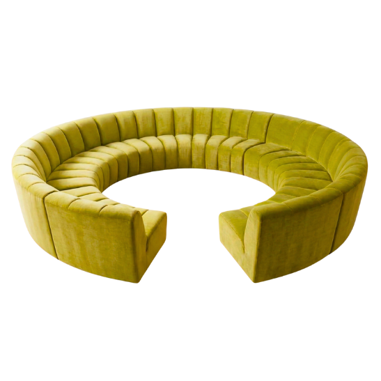 Noor full circle lime green