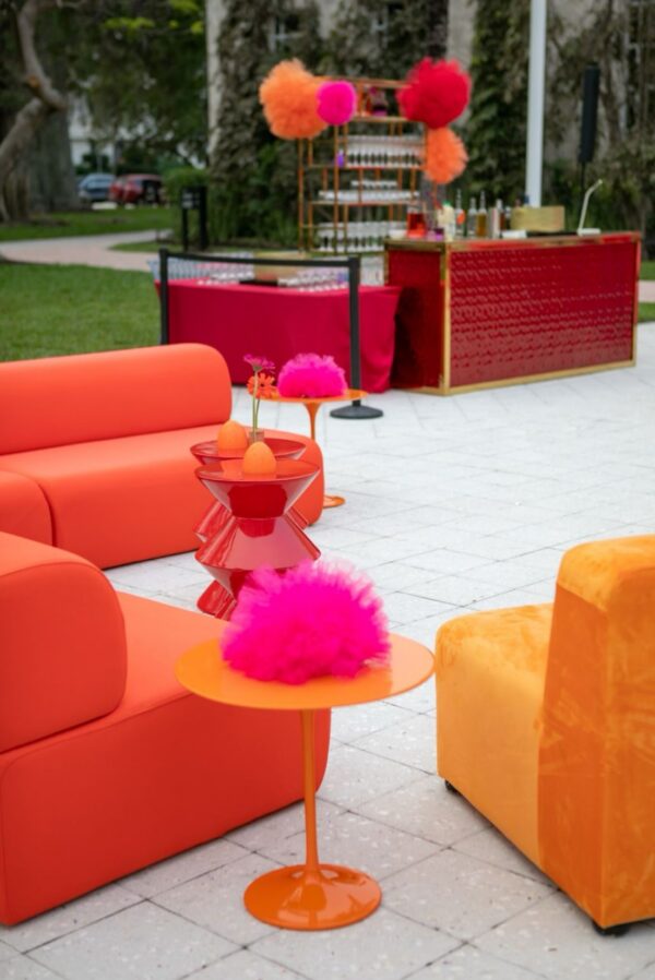 BO accent chair - Orange