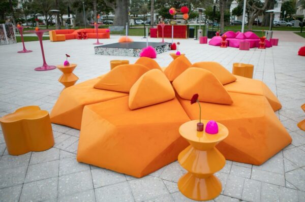 BO accent chair - Orange