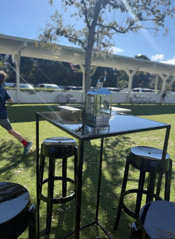 Charles bar stool - Black