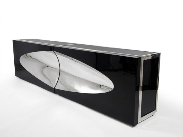Bullet bar - Black and silver