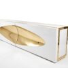 Bullet bar - White and gold
