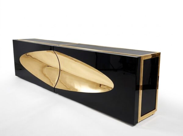 Bullet bar - Black and gold
