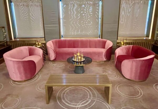 English rose sofa - Pink