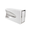 Bullet bar - White and silver