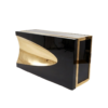 Bullet bar - Black and gold