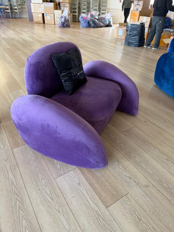 Baloo armchair - Purple