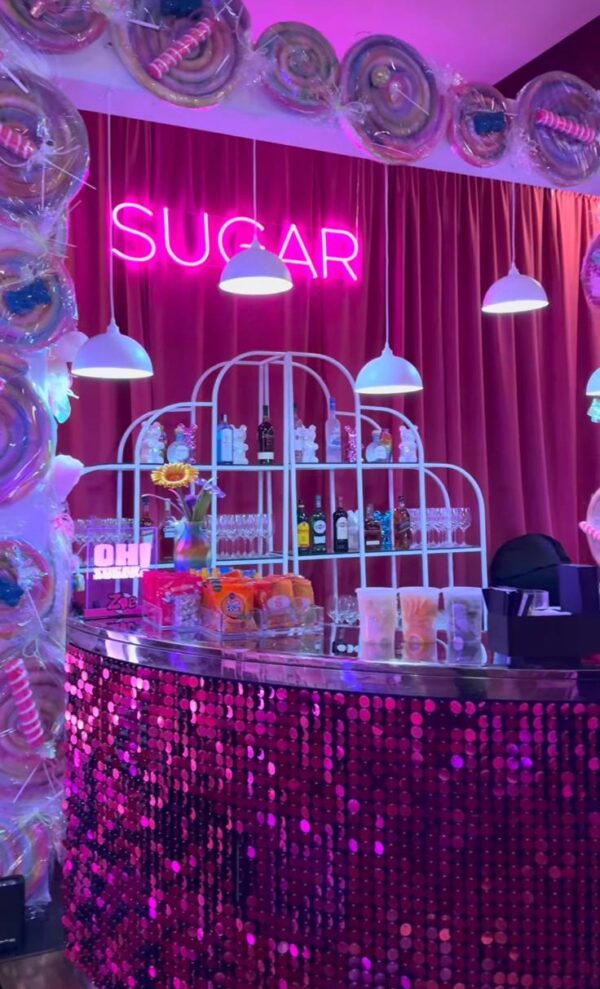 Uno curve bar - Boreal magenta