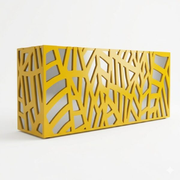 Botanika bar - Silver and yellow