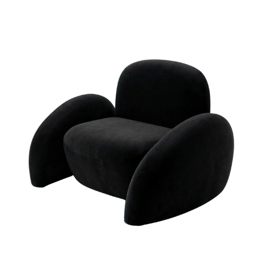 Baloo armchair - Black