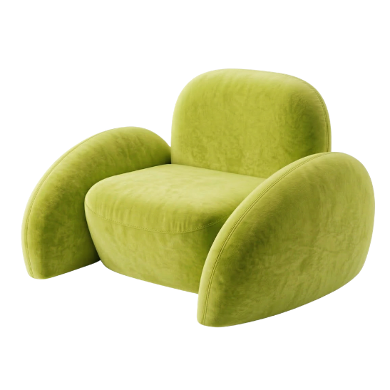 Baloo armchair - Lime