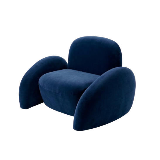 Baloo armchair - Navy blue