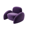 Baloo armchair - Purple