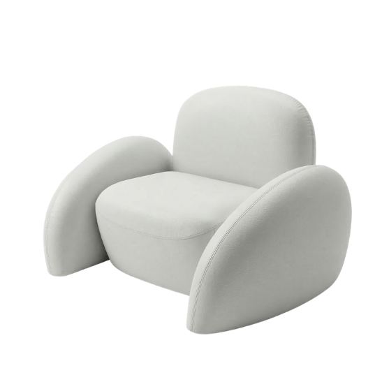 Baloo armchair - White