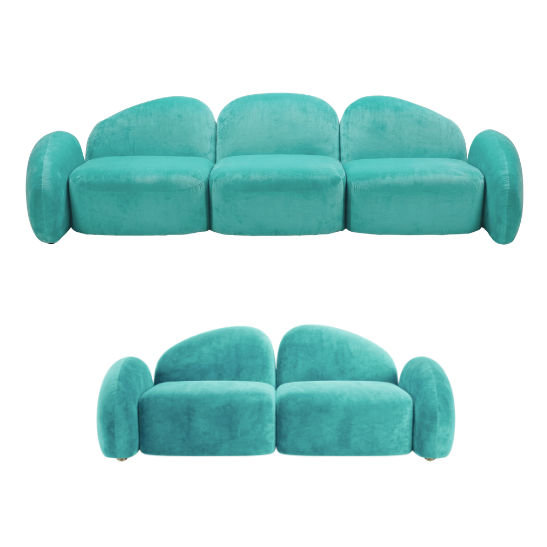 Baloo sofa - Light blue