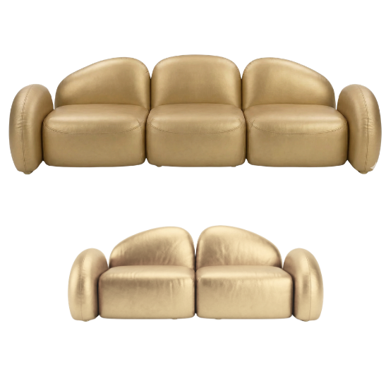 Baloo sofa - Gold
