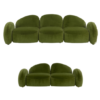 baloo sofa moss green rental