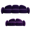 Baloo sofa purple rental
