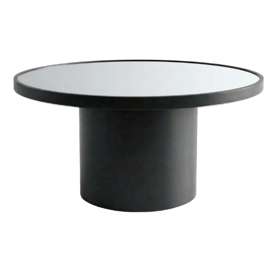 bobino black silver mirror top