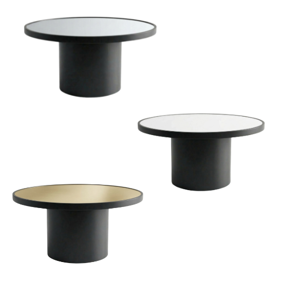 bobino black top silver gold white Bobino table 2.0 - Black and white top