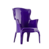 Posh chair - Purple