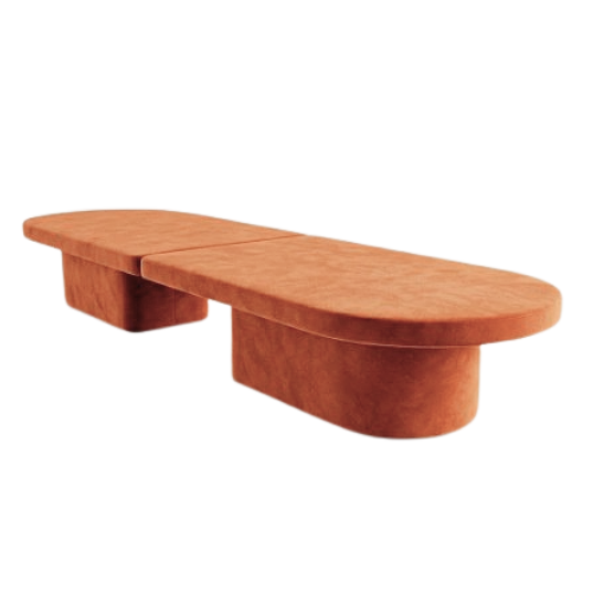 Monolith dining table orange rental