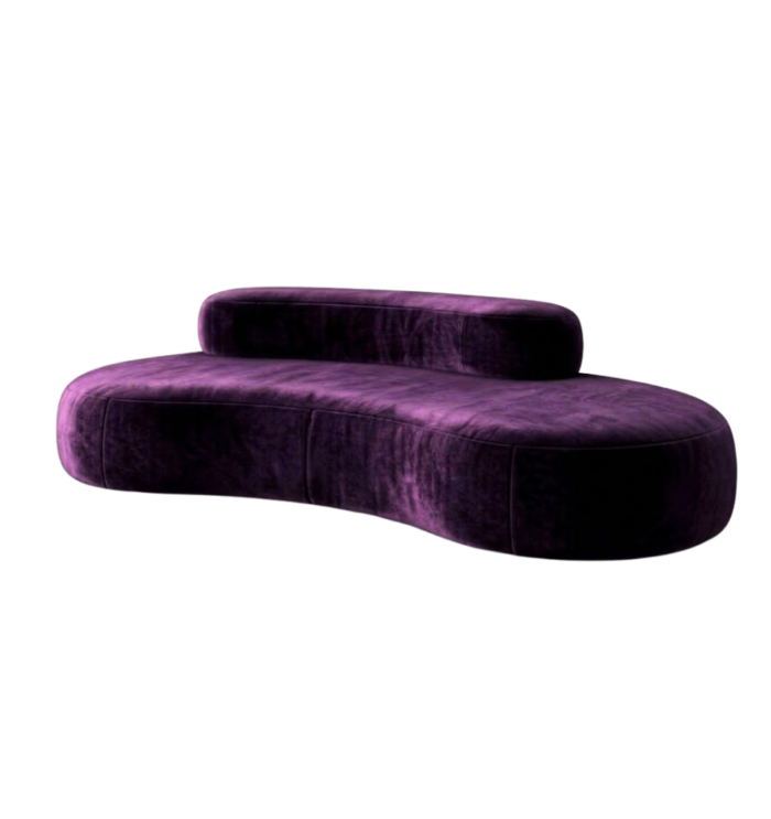 peacok purple Peacock sofa - Purple