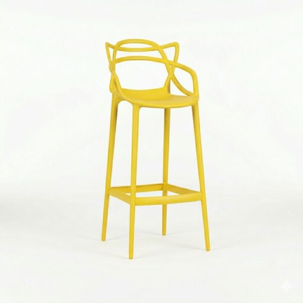 Matrix bar stool - Yellow