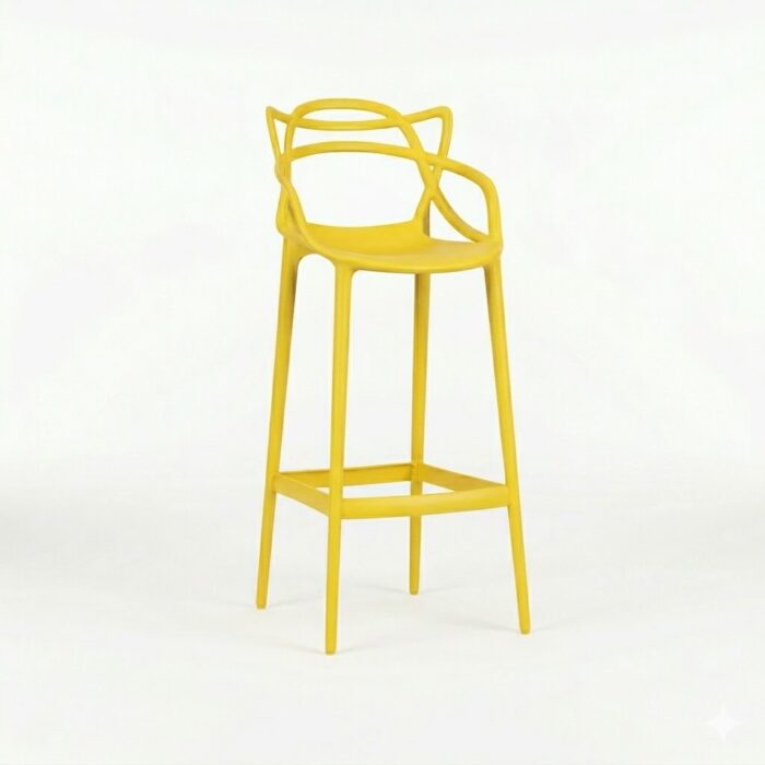 Matrix bar stool - Yellow