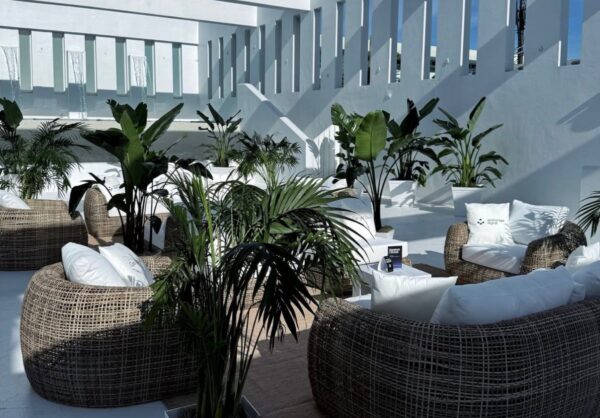 Java outdoor sofa – Rattan