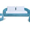 Java sofa - Miami blue