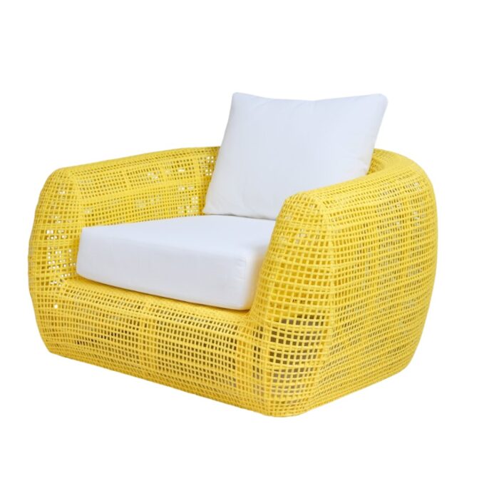 Java armchair yellow rental