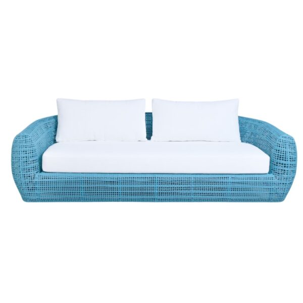 Java sofa - Miami blue