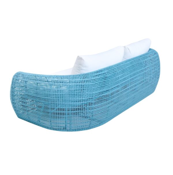 Java sofa - Miami blue