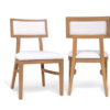 Amelia dining chair - Teak