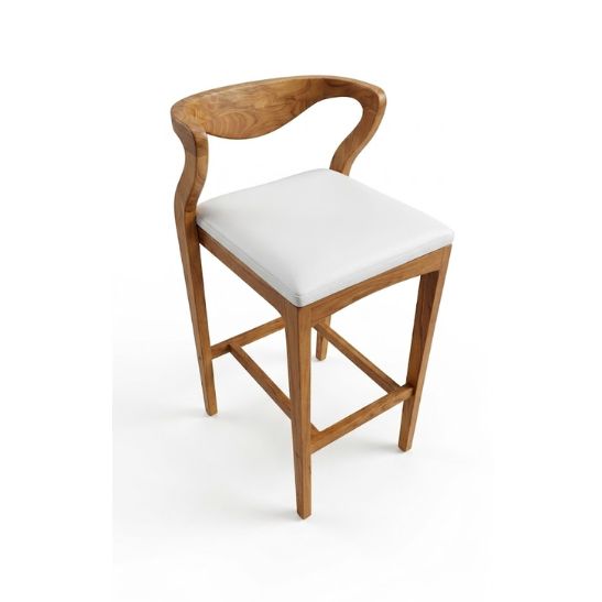 Hudson barstool teak Hudson barstool teak rental