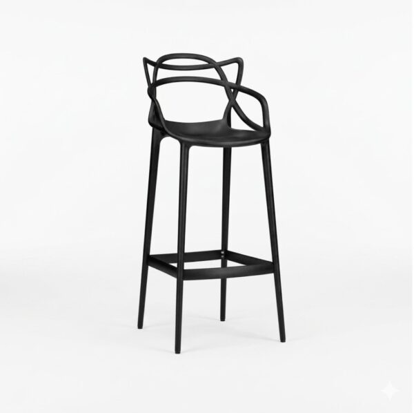 Matrix bar stool - Black