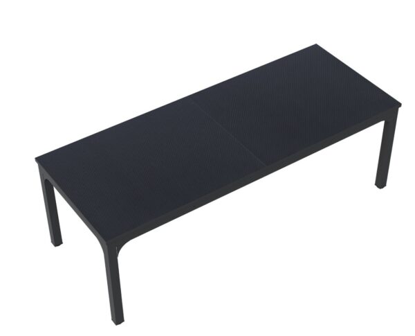 Studio conference table - Black carbon