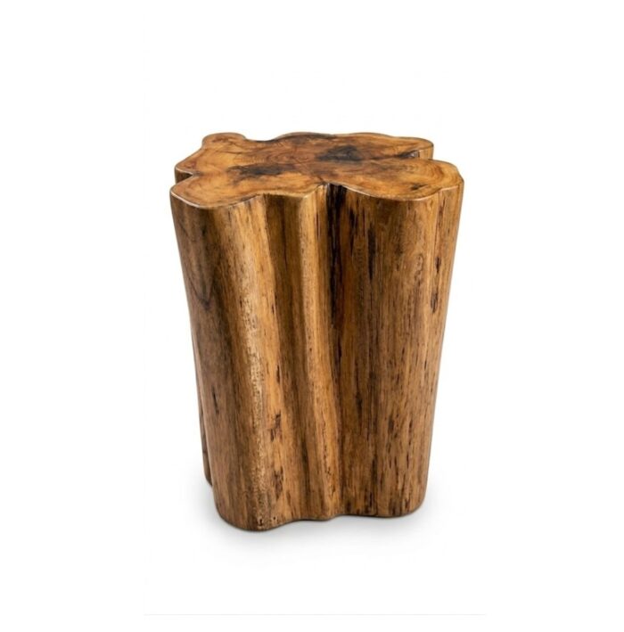 Stumpy side table teak rental
