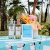 Botanika bar - Silver and aqua blue