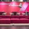 Union square/skyline modular lounge - Magenta