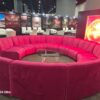 Noor full circle modular sofa - Magenta