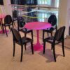 Tulipe table - Magenta