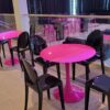 Tulipe table - Magenta