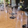 Air bar stool - Clear