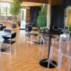 Air bar stool - Clear