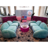 Baloo armchair - Aqua blue