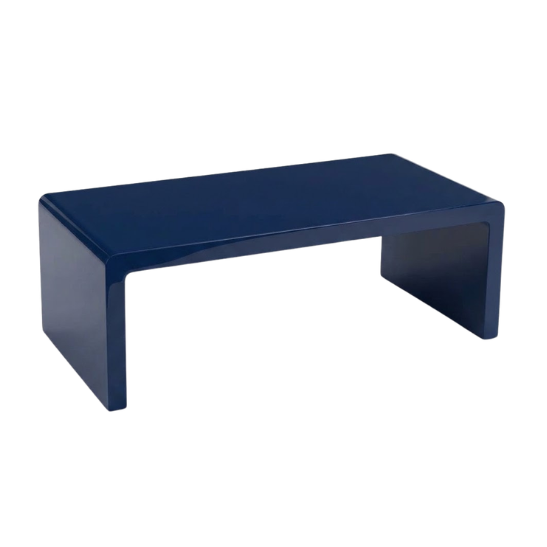 Pop coffee table navy blue rental