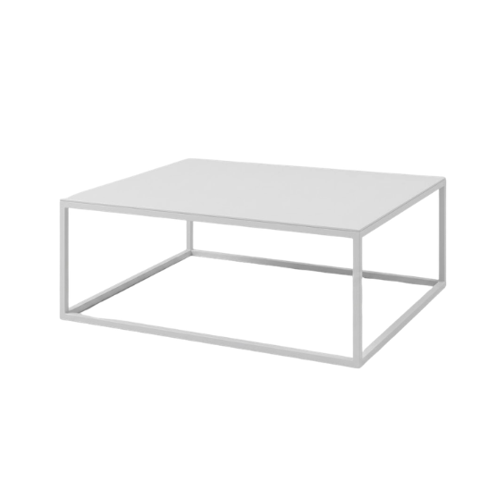 Dexter coffee table white rental