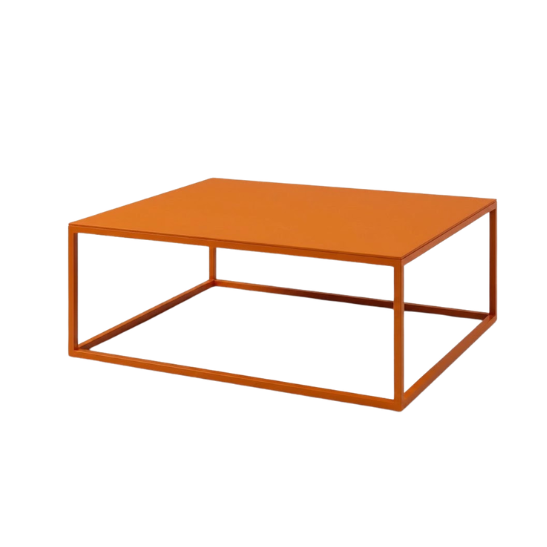 Dexter coffee table orange rental